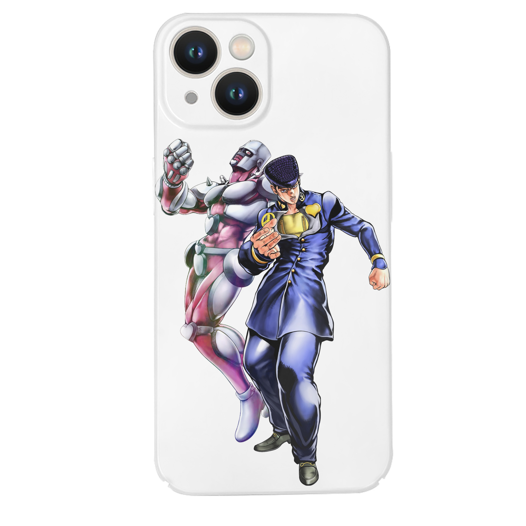 （画像用） ジョジョの奇妙な冒険 ひがしかた じょうすけ JoJo's Bizarre Adventure Higashikata Josuke 【iPhone 14シリーズ対応】ハードケース